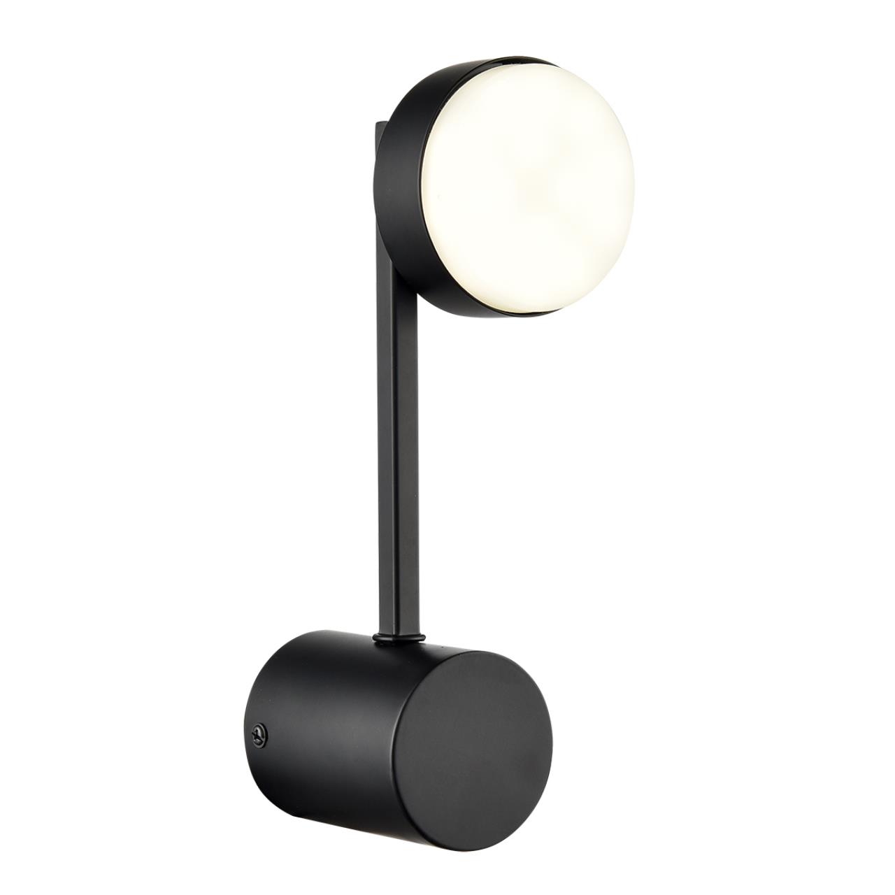 8186/1W COMFI LN25 205 черный, металл Бра LED GX53 1*7W 220V DABRA — изображение 3