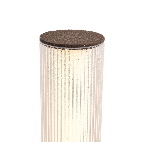 7180/22GL NATURE ODL26 Уличный светильник  коричневый/акрил/металл IP65 LED 22W 2500Лм 3000K 281° 220-240V CORTENA — изображение 3