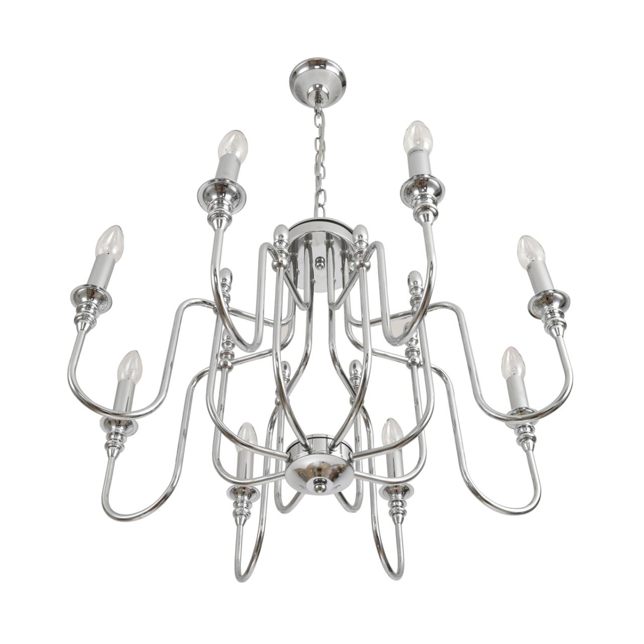 8317/8 CLASSI LN26 хром/металл Люстра E14 8*40W 220V SUANA — изображение 5