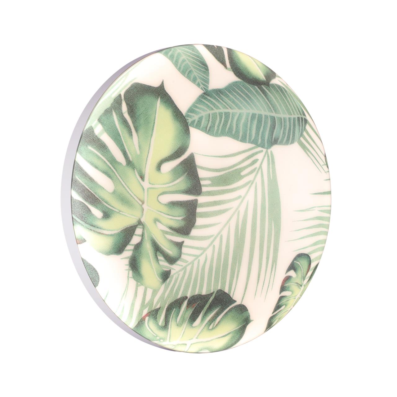 7748/DL PALE SN 125 Светильник светодиодный потолочный пластик/белый/зеленый LED 48Вт 3000-6000К D380 IP43 пульт ДУ FLORI — изображение 8