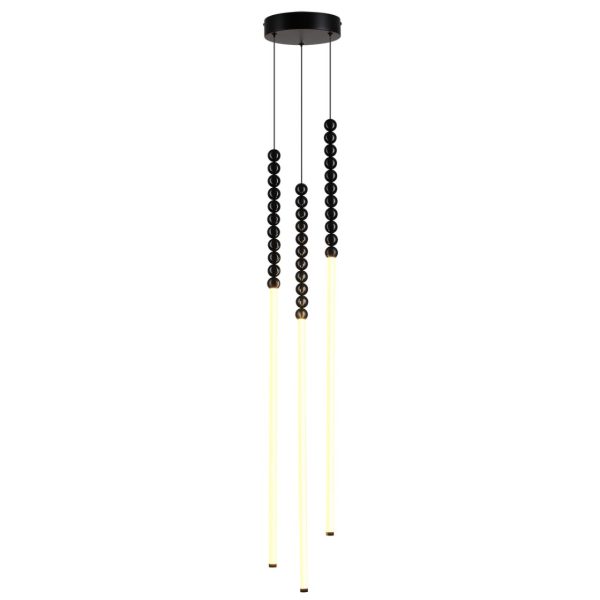 7149/33L HIGHTECH ODL26 Подвесной светильник  черный/акрилл/металл IP20 LED 32W 2200Лм 3500K 300° 220V MONELLA — изображение 4