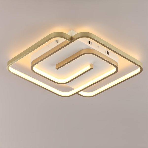 8019/75CL LEDIO LN25 шампань/белый металл/акрилл Потолочный светильник LED 75W 220V 3000-6000K TWIST — изображение 5