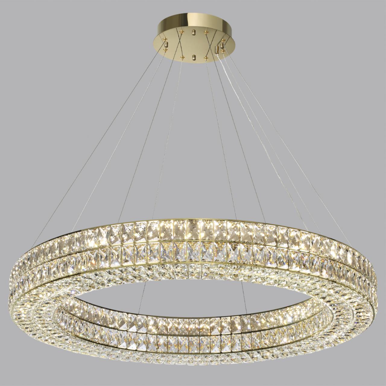 4926/98L L-VISION ODL24 597 золото/металл/хрусталь Люстра LED 98W 4000K 5850Лм PANTA — изображение 7