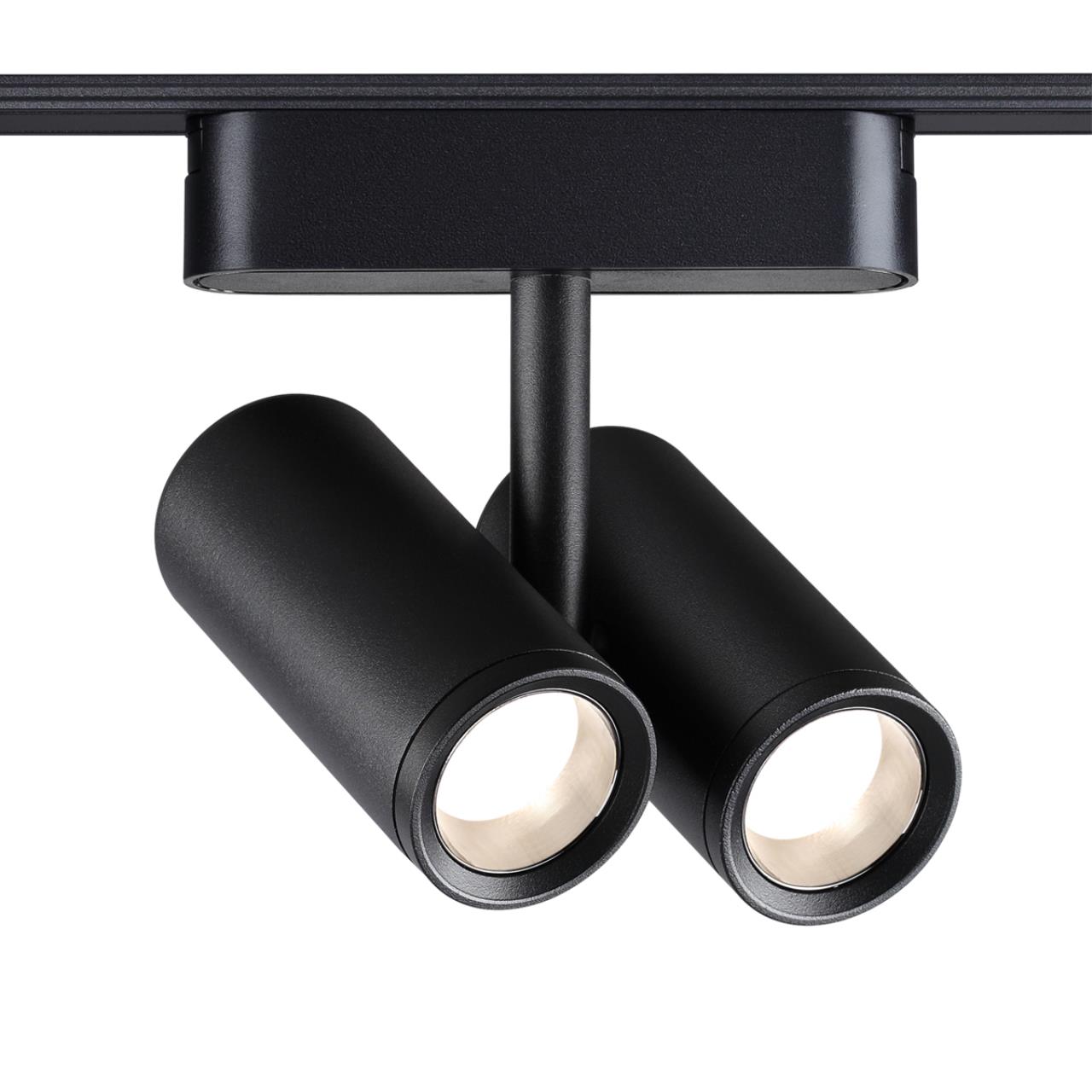 359108 SHINO NT23 186 черный Трековый светильник для низков. шинопровода IP20 LED 4000K 2*8W 48V 1360Лм SMAL — изображение 3