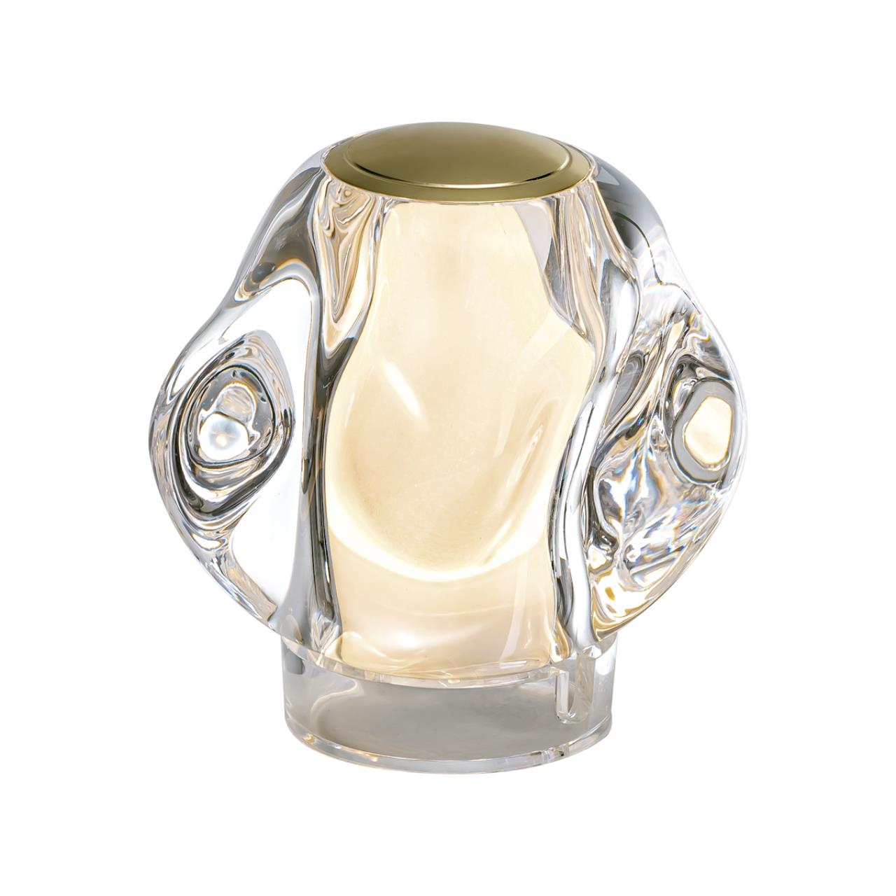 5085/2TL L-VISION ODL25 555 золото/прозрачный/металл/акрил Настольная лампа 4000K 120Лм LED 2W JEMSTONE — изображение 3