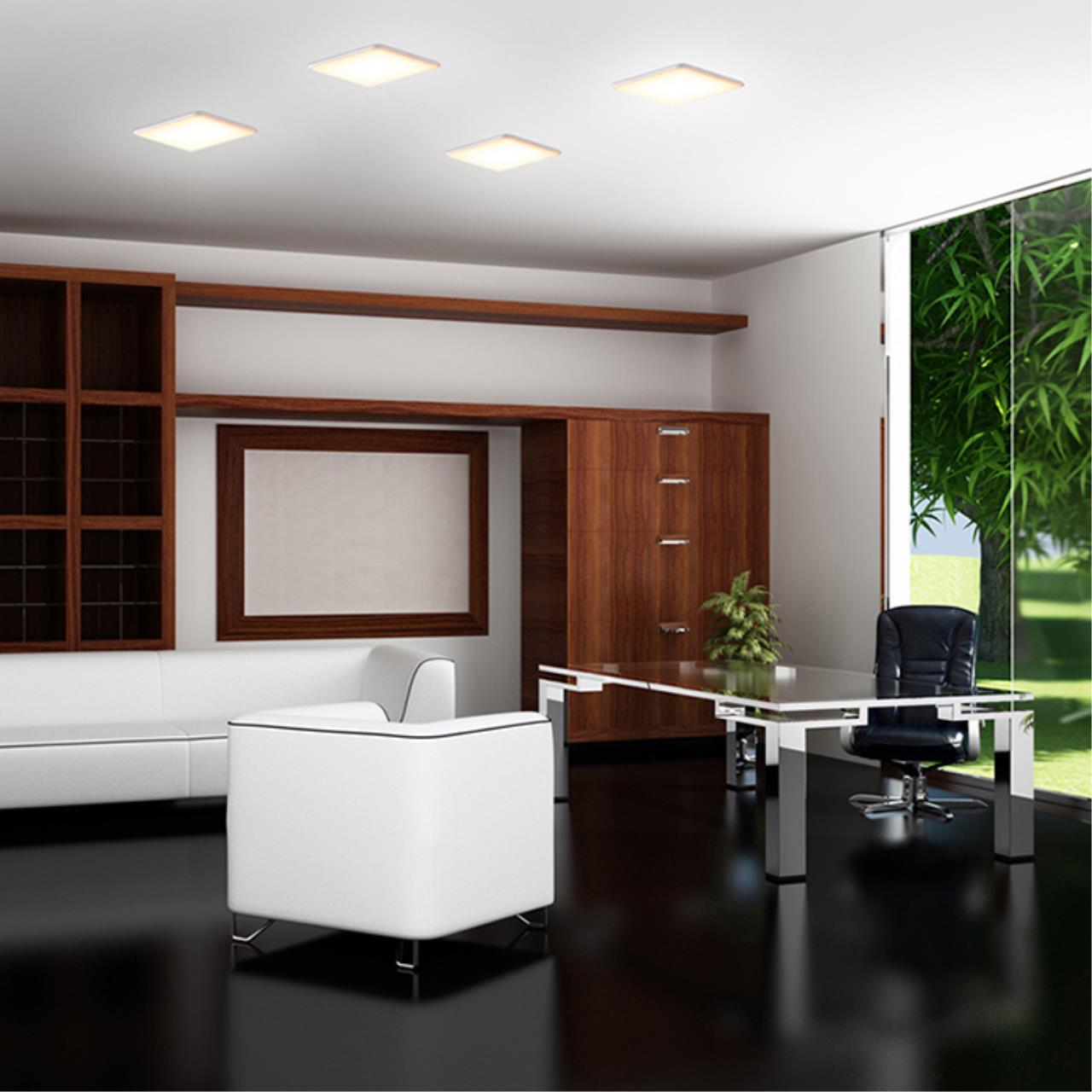 358152 SPOT NT19 501 белый Встраиваемый светильник IP20 LED 4000K 24W 85 - 265V MON — изображение 3