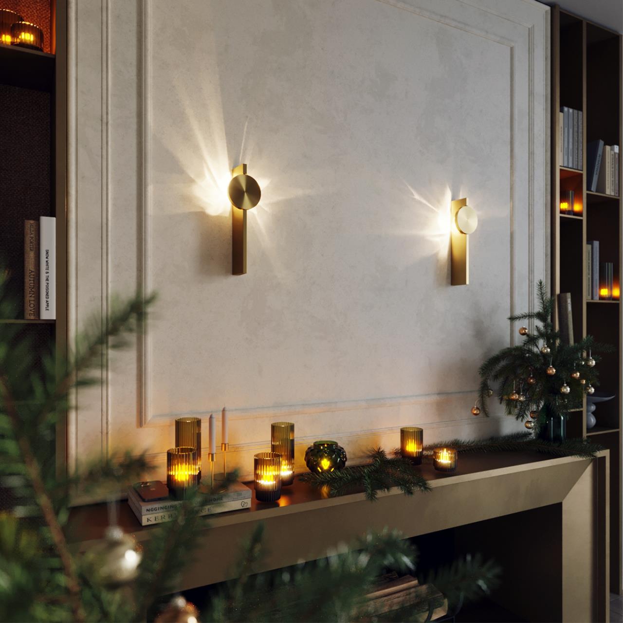 7096/3WL HIGHTECH ODL25 259 Настенный светильник бронза/металл/нерж сталь IP20 LED 3W 3000K 220V REFLECTION — изображение 7