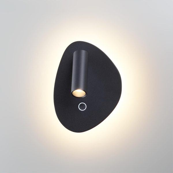 7182/9WL HIGHTECH ODL26 Настенный светильник  черный/металл IP20 LED 9W 580Лм 2700K/3300K/4000K 120° 220-240V ROY — изображение 4