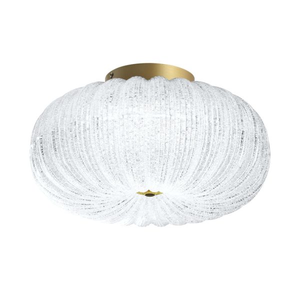 7720/36L PIKO LED SN 031 Светильник металл/стекло/прозрачный/золотой LED 36Вт 3000-6500K D400 IP20 пульт ДУ ANGELO — изображение 5
