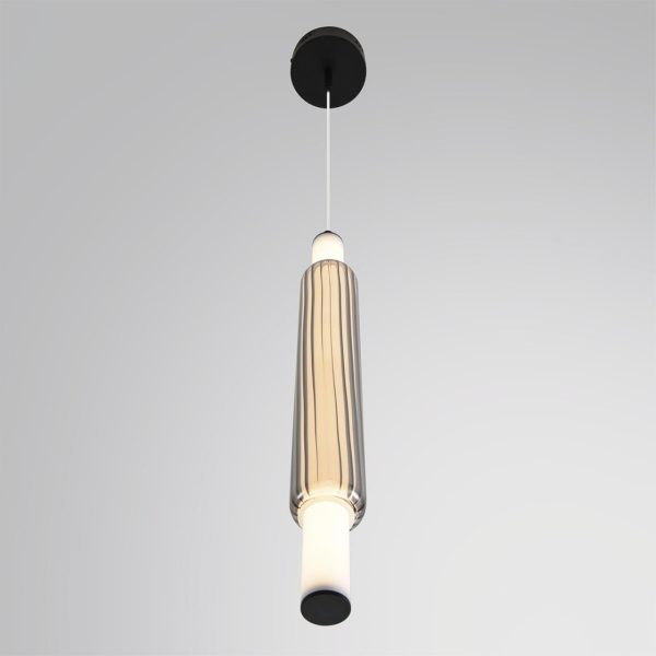 6556/15WCL LEDIO LN26 черный/дымчатый, металл/акрил/стекло Бра/подвес LED 15W 4000К 220V TRENDY — изображение 5