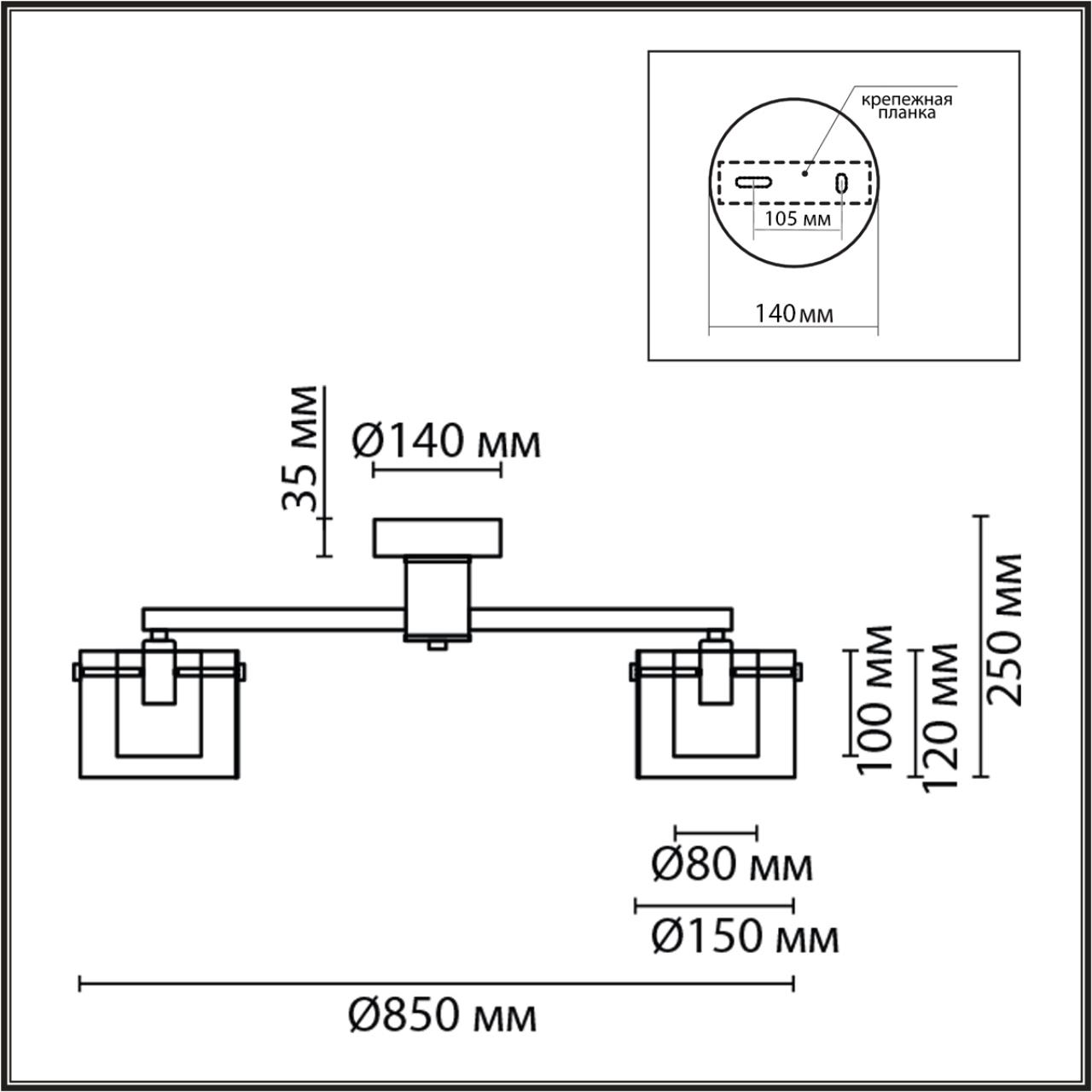 6587/8C MODERNI LN25 91 золото/прозрачный, металл/стекло Люстра потолочная E14 8*40W 220V VERDI — изображение 4