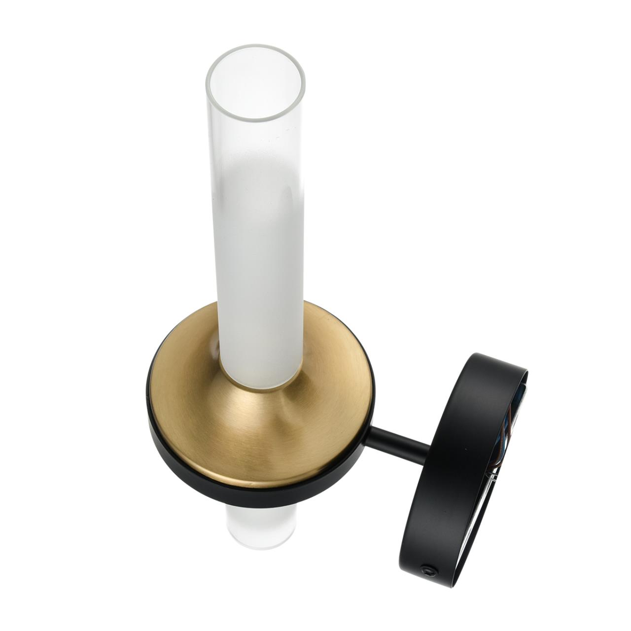 8112/2W NEOCLASSI LN25 26 черный/бронза/прозрачный, металл/стекло Бра G9 2*30W 220V TAMARESA — изображение 4