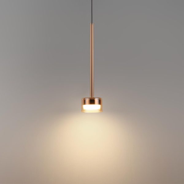 7152/10L HIGHTECH ODL26 Подвесной светильник  золотой/янтарное стекло/металл IP20 LED 10W 800Лм 3000K 180° 220V LASLO — изображение 6