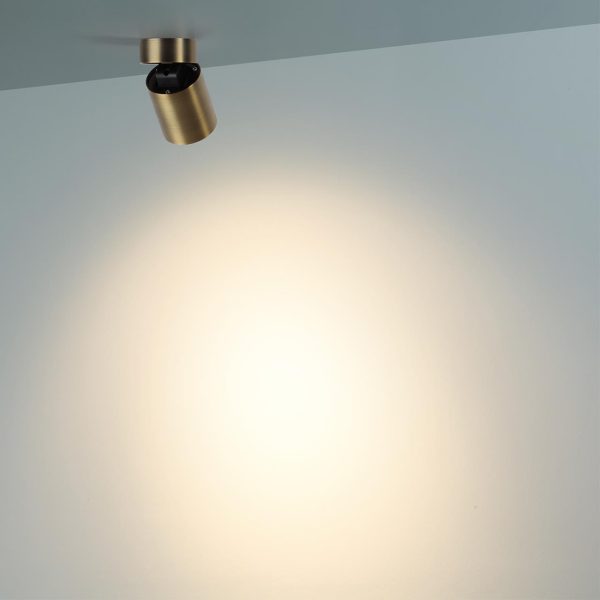 7131/7CL HIGHTECH ODL26 Потолочный светильник бронза/металл IP20 LED 7W 75Лм 3000K 36° 220-240V TURNO — изображение 3
