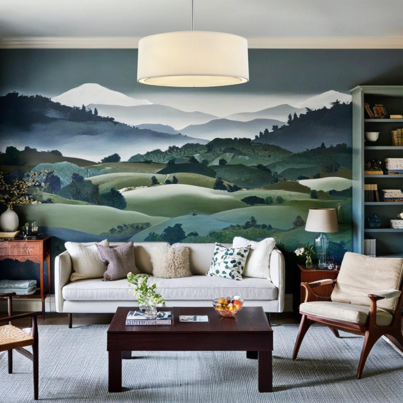 8110/5 MODERNI LN25 138 хром/белый, металл/текстиль Люстра подвесная E14 5*40W 220V ZIGRISA — изображение 6