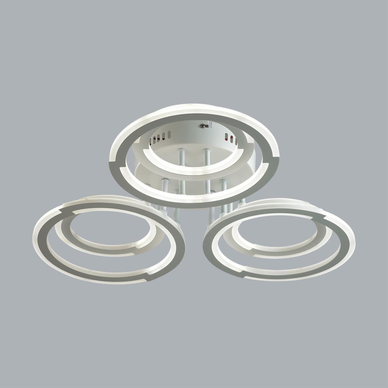 8028/80CL LEDIO LN25 247 белый/белый, металл/акрил Потолочный светильник с ПДУ LED 80W 3000-6000К 220V OSAKA — изображение 8