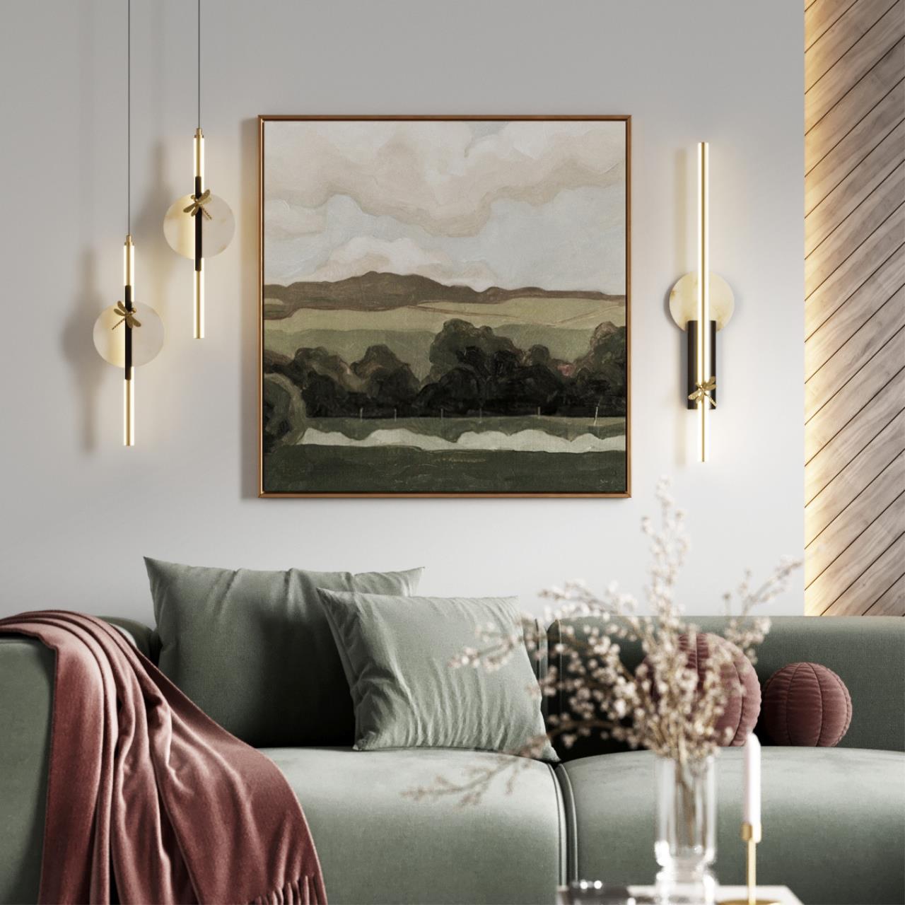 5413/13WL L-VISION ODL_EX25 109 античная бронза/алебастр/декор металл Настенный светильник LED*13W 3000K 1737Лм STREKOZA — изображение 7