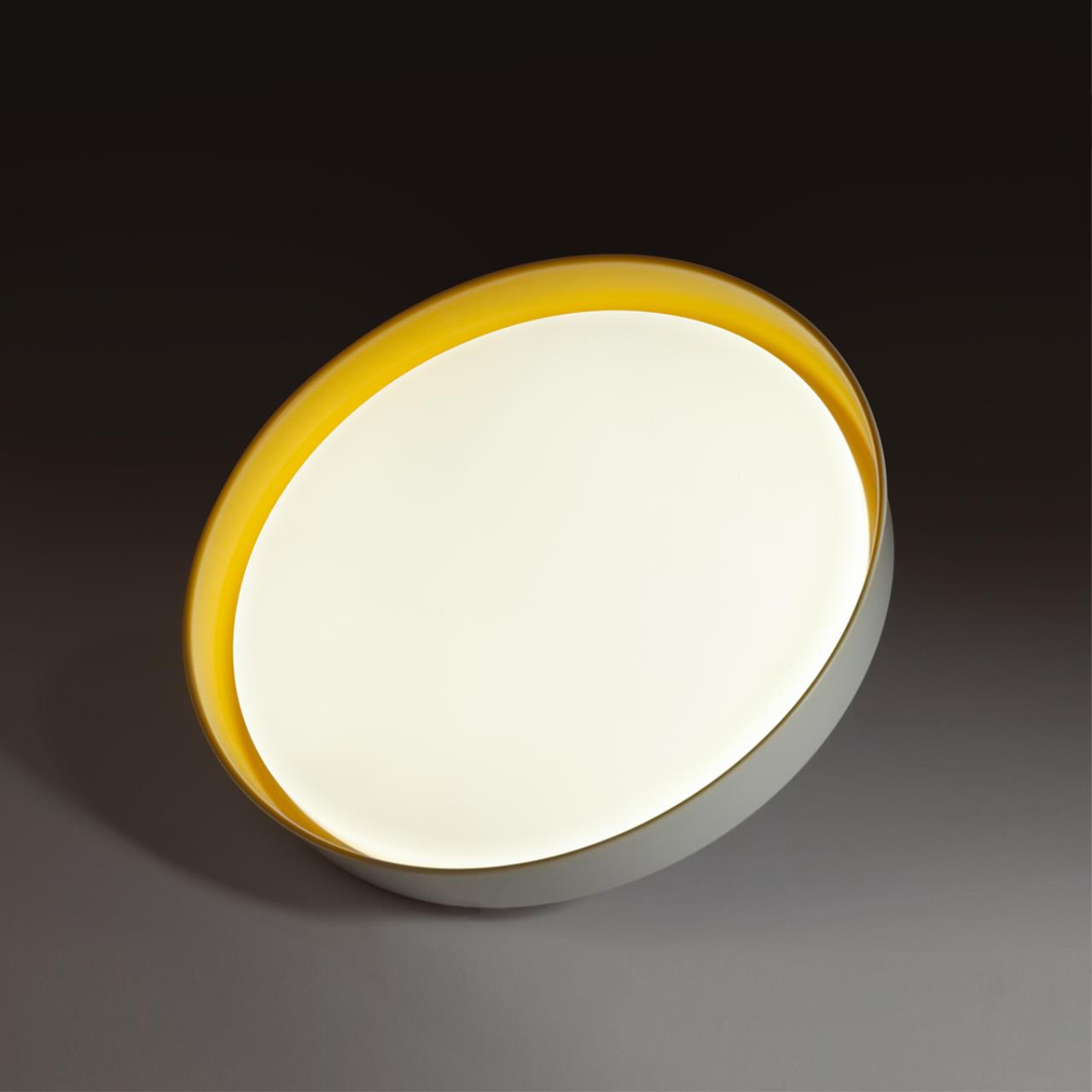 7711/EL COLOR SN 157 Светильник пластик/желтый LED 70Вт 3000-6000К D510 IP43 пульт ДУ TUNA YELLOW — изображение 5