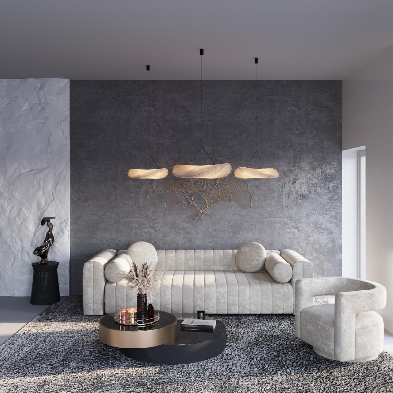 7067/30L L-VISION ODL25 239 Подвесной светильник металл/нетканный шелк/черн IP20 LED 20W 3000/3500/4000K 220V SILK — изображение 6