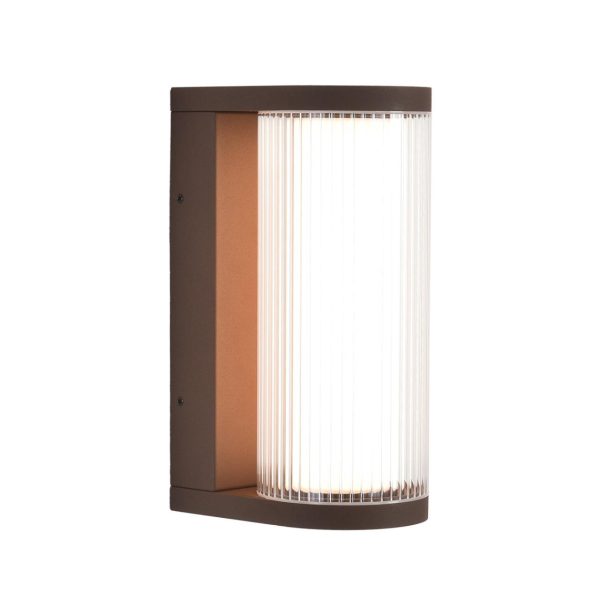 7180/12WL NATURE ODL26 Настенный светильник  коричневый/акрил/металл IP65 LED 12W 750Лм 3000K 162° 220-240V CORTENA — изображение 4