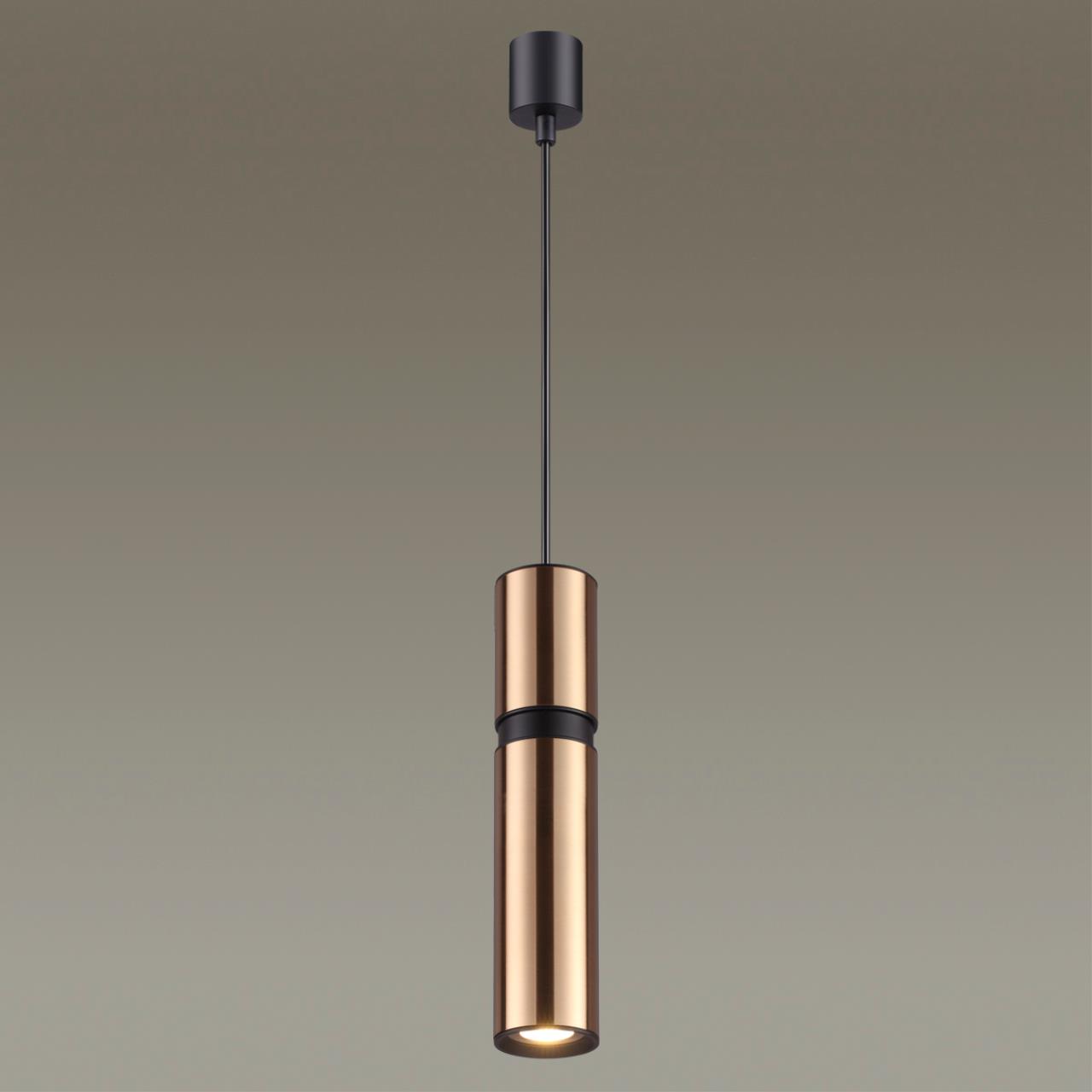 4744/5L L-VISION ODL20 473 золотой/черный Подвес GU10 5W 220V AFRA — изображение 4