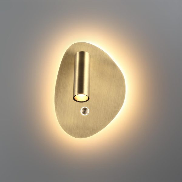 7185/9WL HIGHTECH ODL26 Настенный светильник  брашированная бронза/металл  IP20 LED 9W 580Лм 2700K/3300K/4000K 120° 220-240V ROY — изображение 6