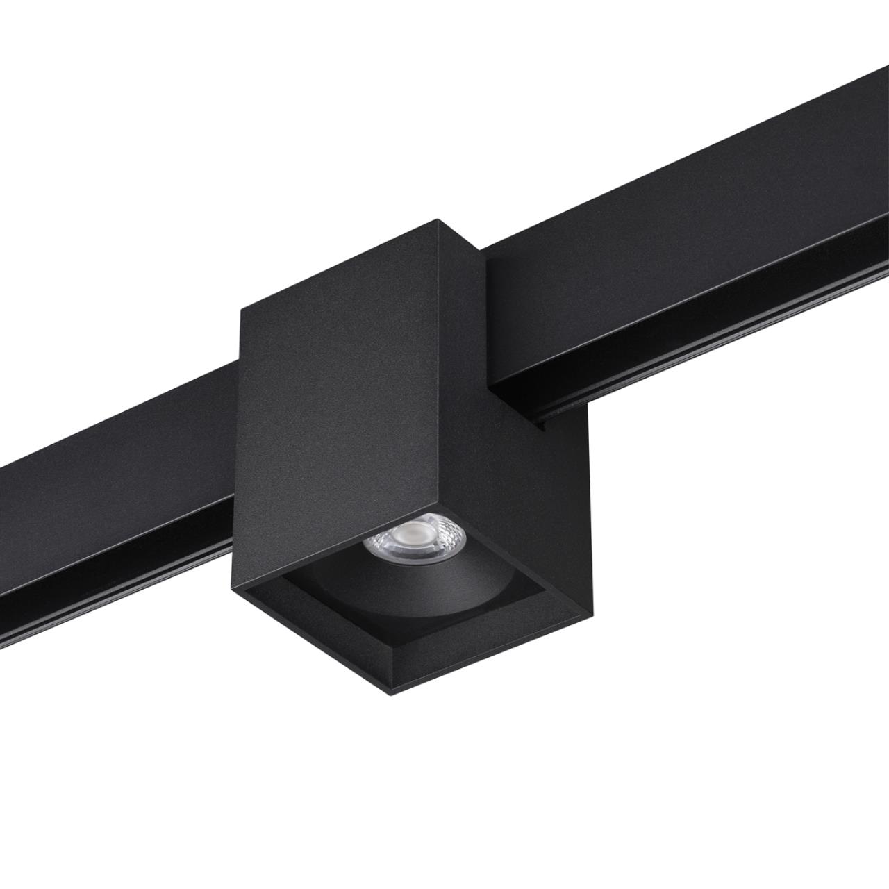 359519 SHINO NT24 130 черный Трековый низковольт. св-к диммир. со сменой цв.температуры, пульт ДУ/Tuya Smart Life IP20 LED 10W 48V 3000-6000K FLUM — изображение 3