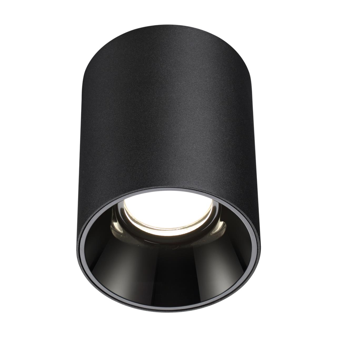 359422 OVER NT24 376 черный Светильник накладной влагозащищённый IP54 LED 15W 170-265V 3000К 1350Лм RECTE — изображение 4