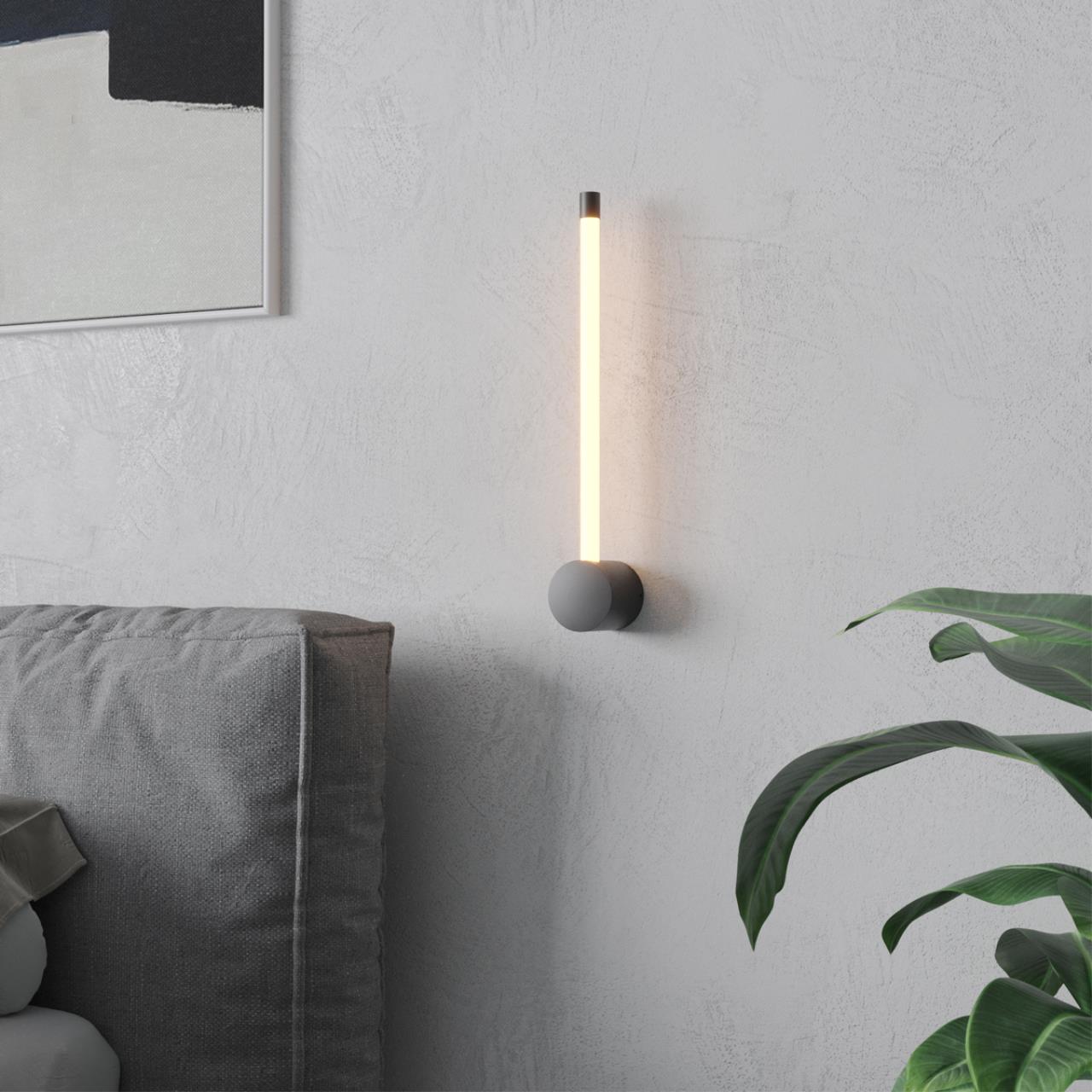 359351 KONST NT24 050 черный Светильник линейный светодиодный IP20 LED 6W 170-265V 3000K 462Лм VITZ — изображение 6