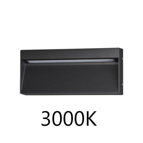 6649/5WL3 NATURE ODL25 727 черный/металл/акрил Подсветка для лестниц IP54 LED 5W 3000K 180° AC85-265V VITTY