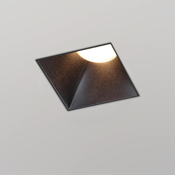 370998 WIR NT25 000 черный Светильник встраиваемый для ГКЛ потолка IP20 GU10 50W 220V NIMBUS — изображение 4