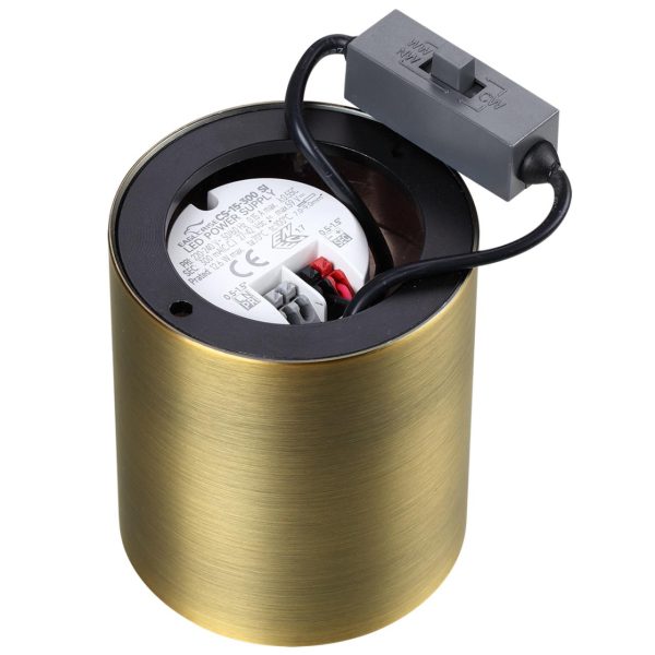 7137/12CL HIGHTECH ODL26 Потолочный светильник бронза/металл IP20 LED 12W 960Лм 3000K/4000K/6000K 36° 220-240V BRIM — изображение 3
