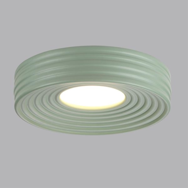 7703/40L AVRA LED SN 044 Светильник металл/пластик/белый/зеленый LED 40Вт 4000K D470 IP20 MACARON — изображение 4