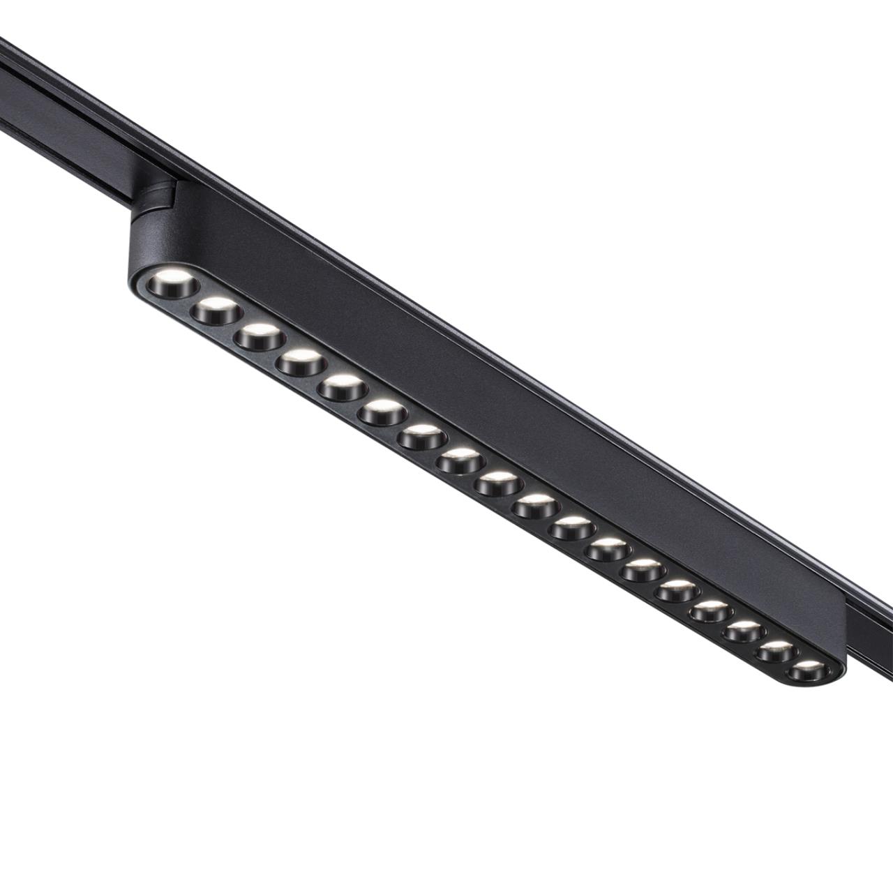 359078 SHINO NT23 179 черный Трековый светильник для низковольтного шинопровода IP20 LED 18W 48V 4000K 1710Лм SMAL — изображение 3