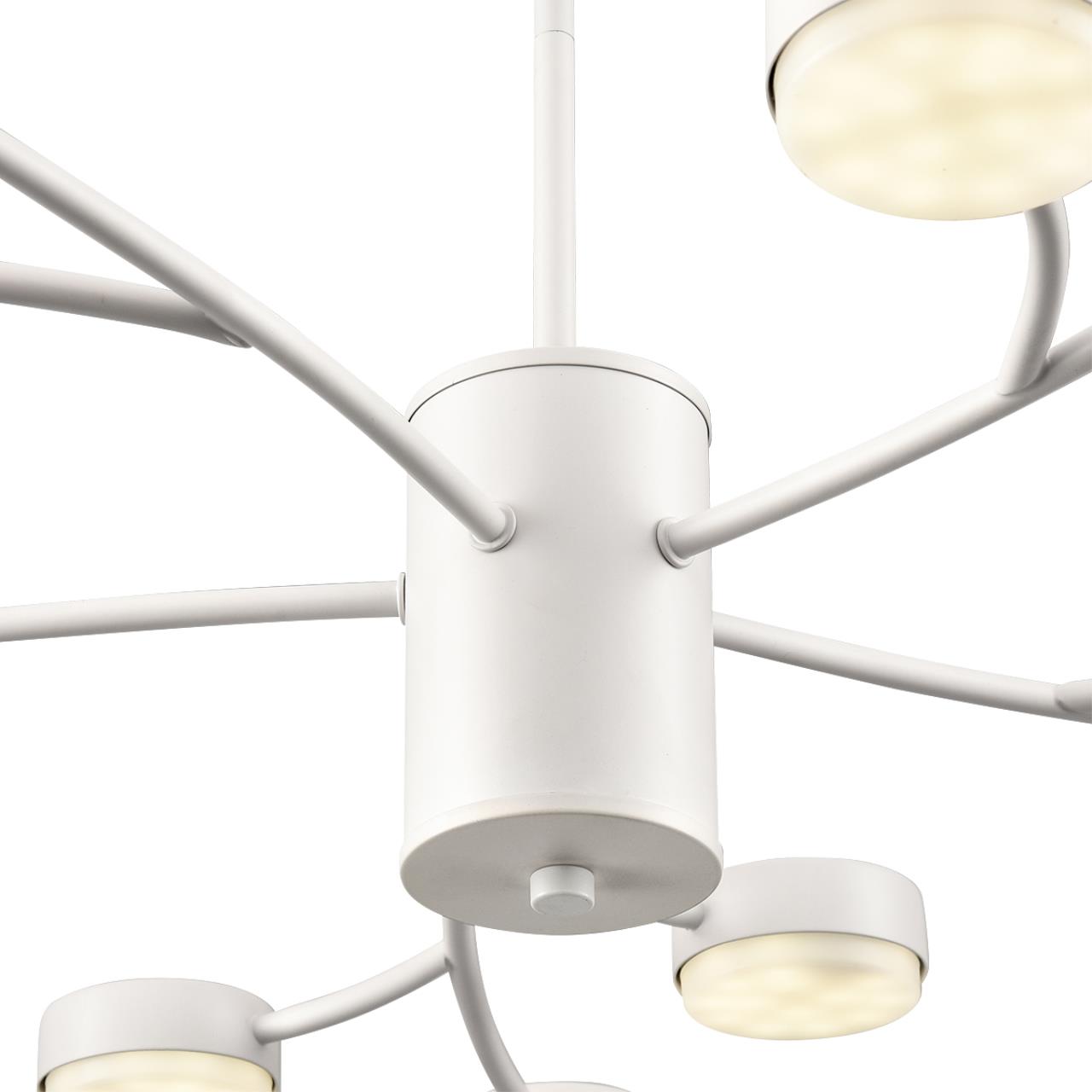 8265/15 COMFI LN26 металл/металл белый/белый Люстра GX53 LED 15*7W 220V TORINA — изображение 4
