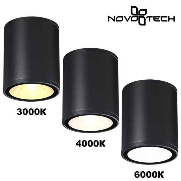 359535 STREET NT25 000 черный Светильник ландшафтный с переключ. цветовой температуры IP65 LED 10W 100-240V 3000К4000К6000К TUMBLER — изображение 3