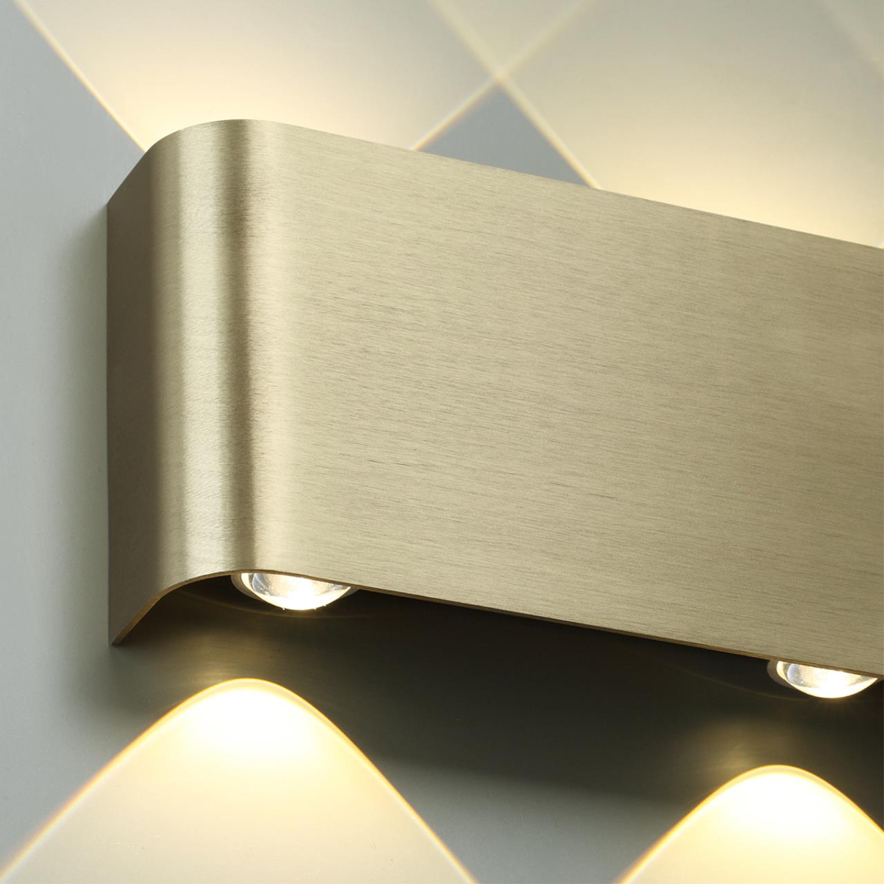 7107/2WL HIGHTECH ODL26 Настенный светильник бронза/металл IP20 LED 2W 3000K 220V MAGNUM — изображение 3