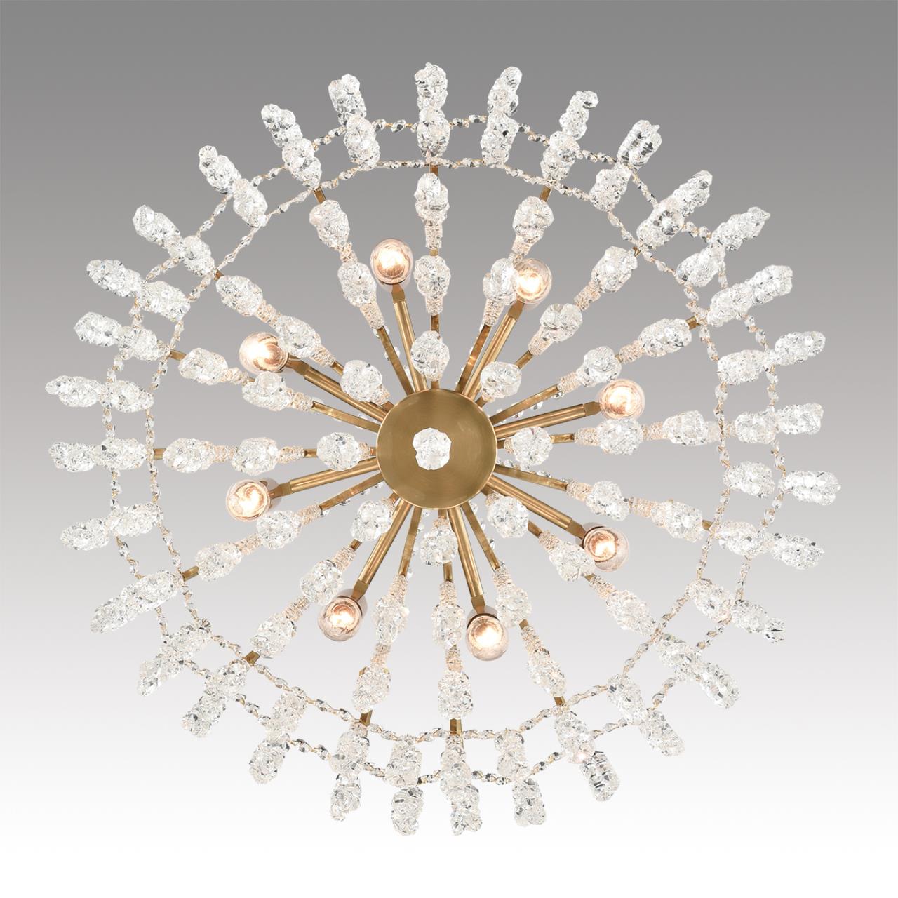 8243/8 CLASSI LN25 22 латунь металл/хрусталь Люстра подвесная E14 8*40W 220V KRISTINA — изображение 7