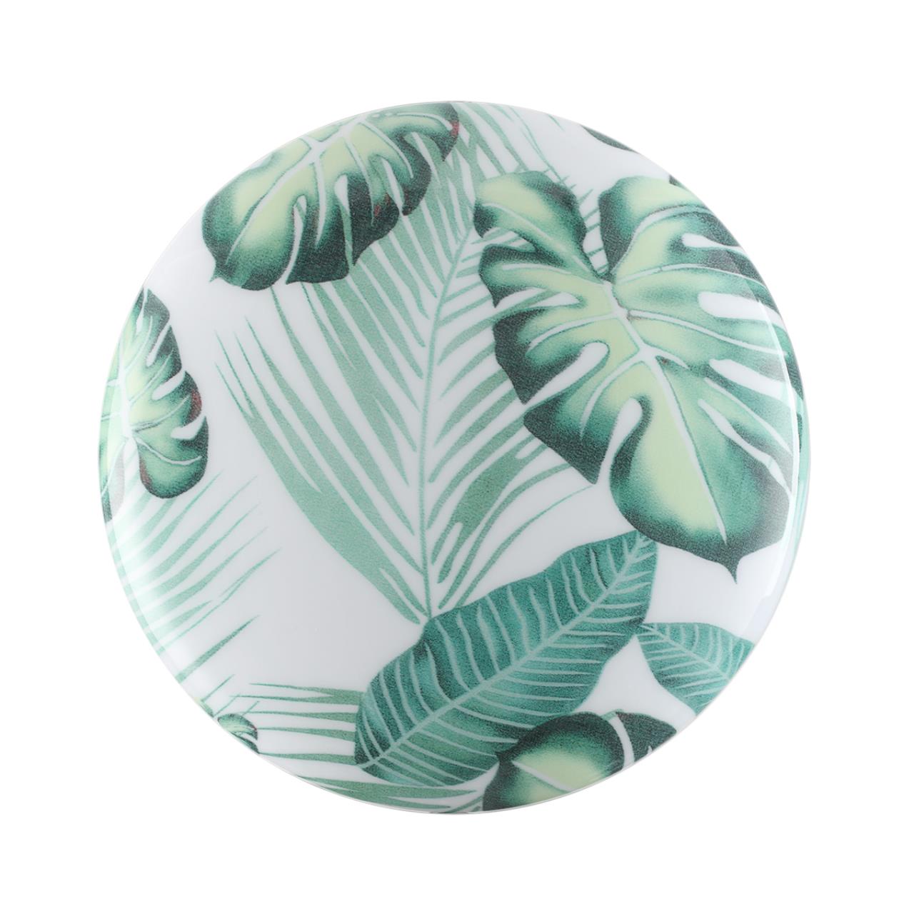 7748/DL PALE SN 125 Светильник светодиодный потолочный пластик/белый/зеленый LED 48Вт 3000-6000К D380 IP43 пульт ДУ FLORI — изображение 3