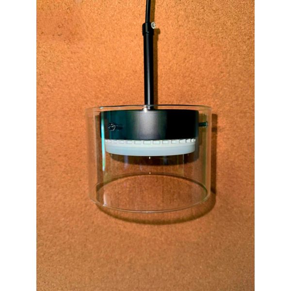8232/1WY COMFI LN25 193 черный/прозрачный, металл/стекло Бра LED GX70 1*10W 220V NATALINA — изображение 3