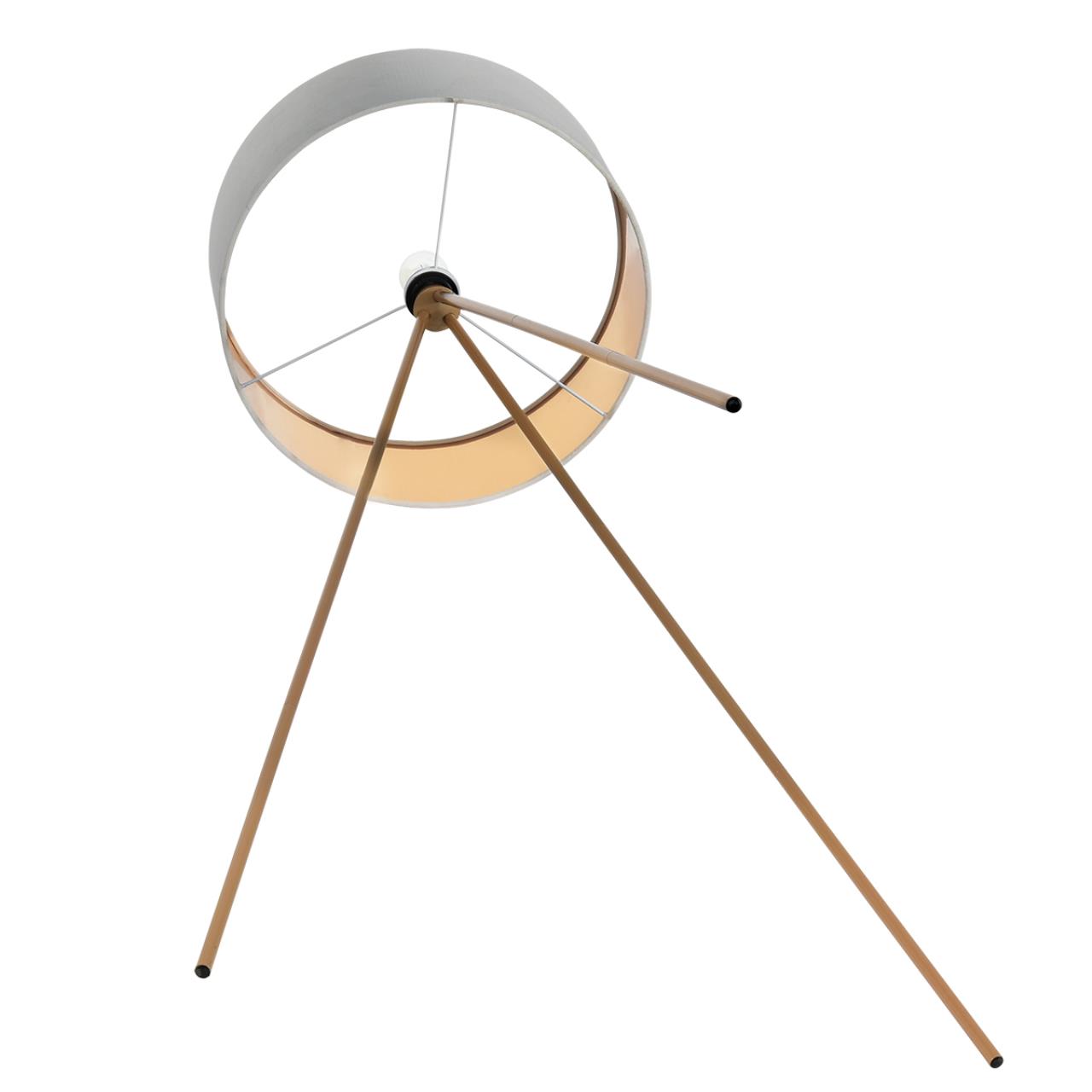 8077/1F NEOCLASSI LN25 368 золото/белый, металл/текстиль Торшер E27 1*60W 220V TAPIOKA — изображение 5