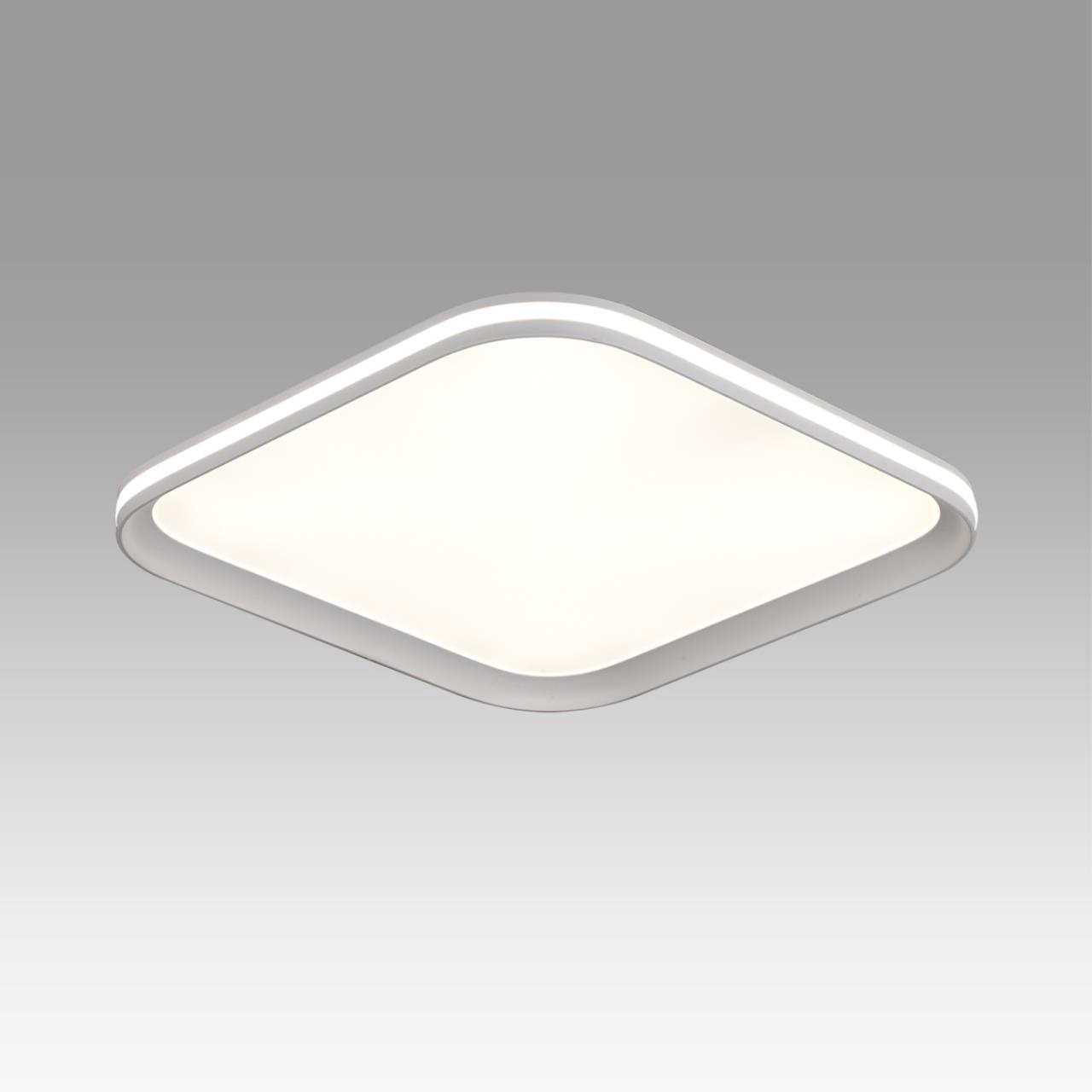 7750/72L MITRA LED SN 102 Светильник металл/PMMA/белый LED 72Вт 3000-6000К 396х396 IP20 пульт ДУ BETA — изображение 7