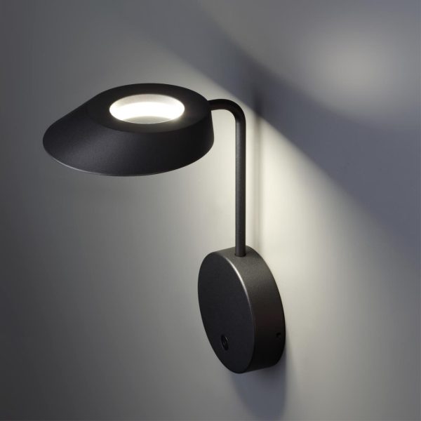 359406 STREET NT24 000 черный Светильник ландшафтный настенный с выключателем-диммером IP54 LED 4W 220-240V 4000K 400Лм ELEGANCE — изображение 4