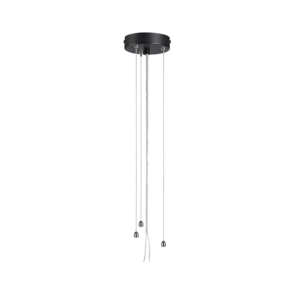 7753/L SN 093 Подвесное крепление для светильника QUANTUM LED металл/черный 1,5м QUANTUM