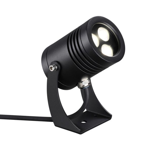 6648/6WA NATURE ODL24 725 черный/металл Фасадный поворотный светильник на 360° IP67 LED CREE 6W 4000K 30° AC85-265V STIMA