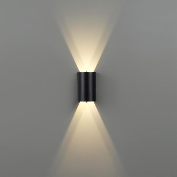 7125/4WL NATURE ODL25 Фасадный светильник черный/металл IP54 LED 5W 115° 100-240V BAR — изображение 3
