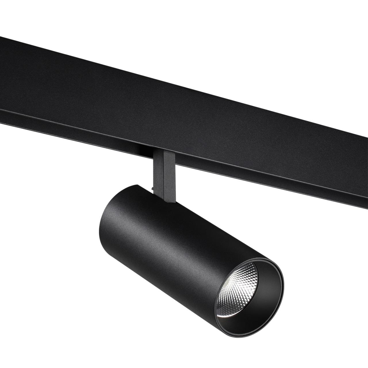 359498 SHINO NT24 136 черный Трековый низковольт. св-к диммир. со сменой цв.температуры, пульт ДУ/Tuya Smart Life IP20 LED 20W 48V 3000-6500K FLUM — изображение 3