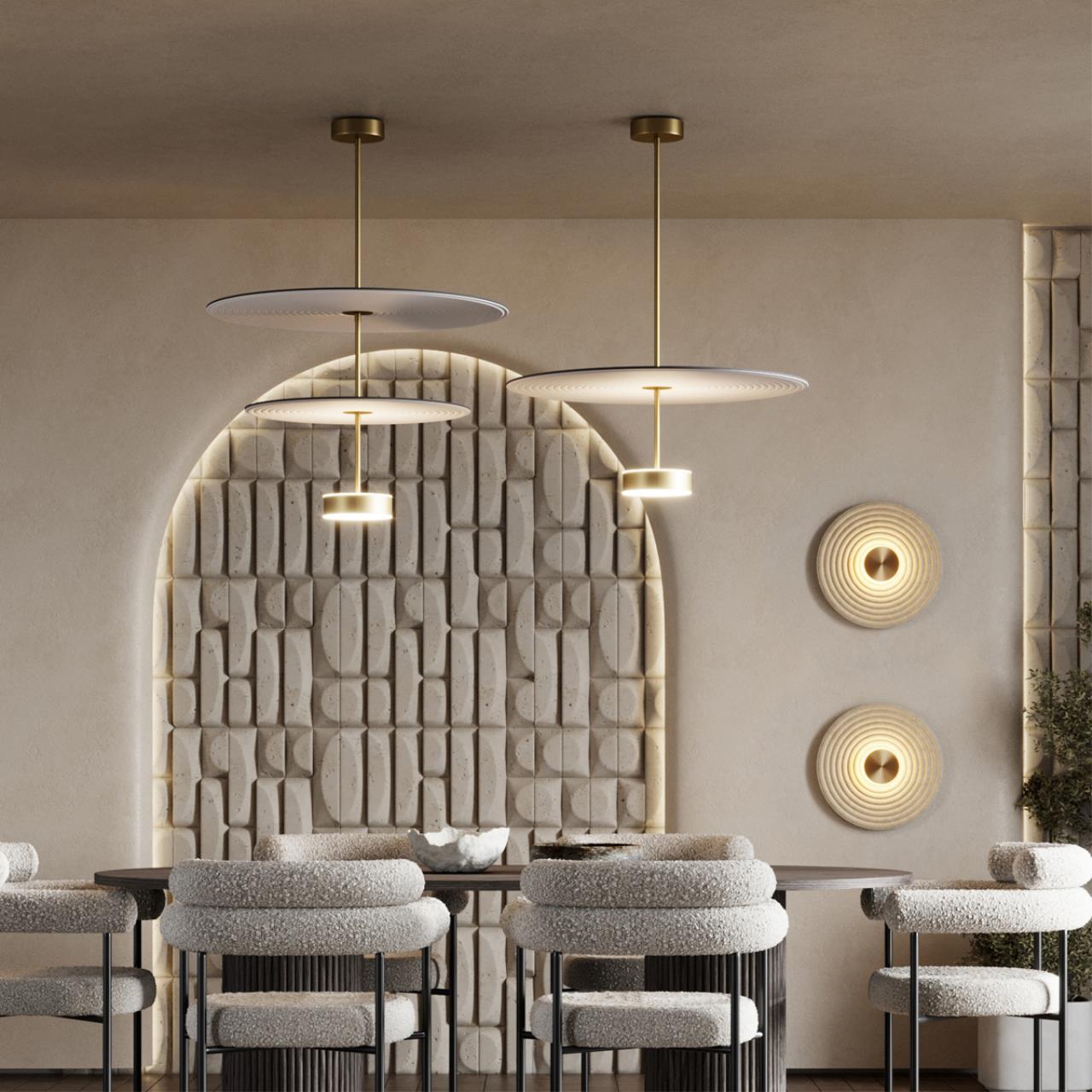 7035/6WA L-VISION ODL25 241 Настенный светильник бежевый/металл/акрил IP20 LED 3000K 220V FELT — изображение 6