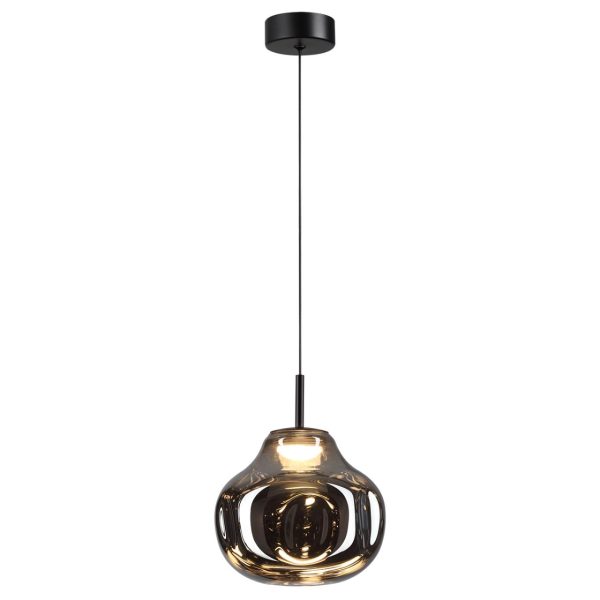 5097/4LC PENDANT ODL25 421 черный/дымчатый/металл/стекло Подвес LED 4W 4000K 388Лм VASO — изображение 3