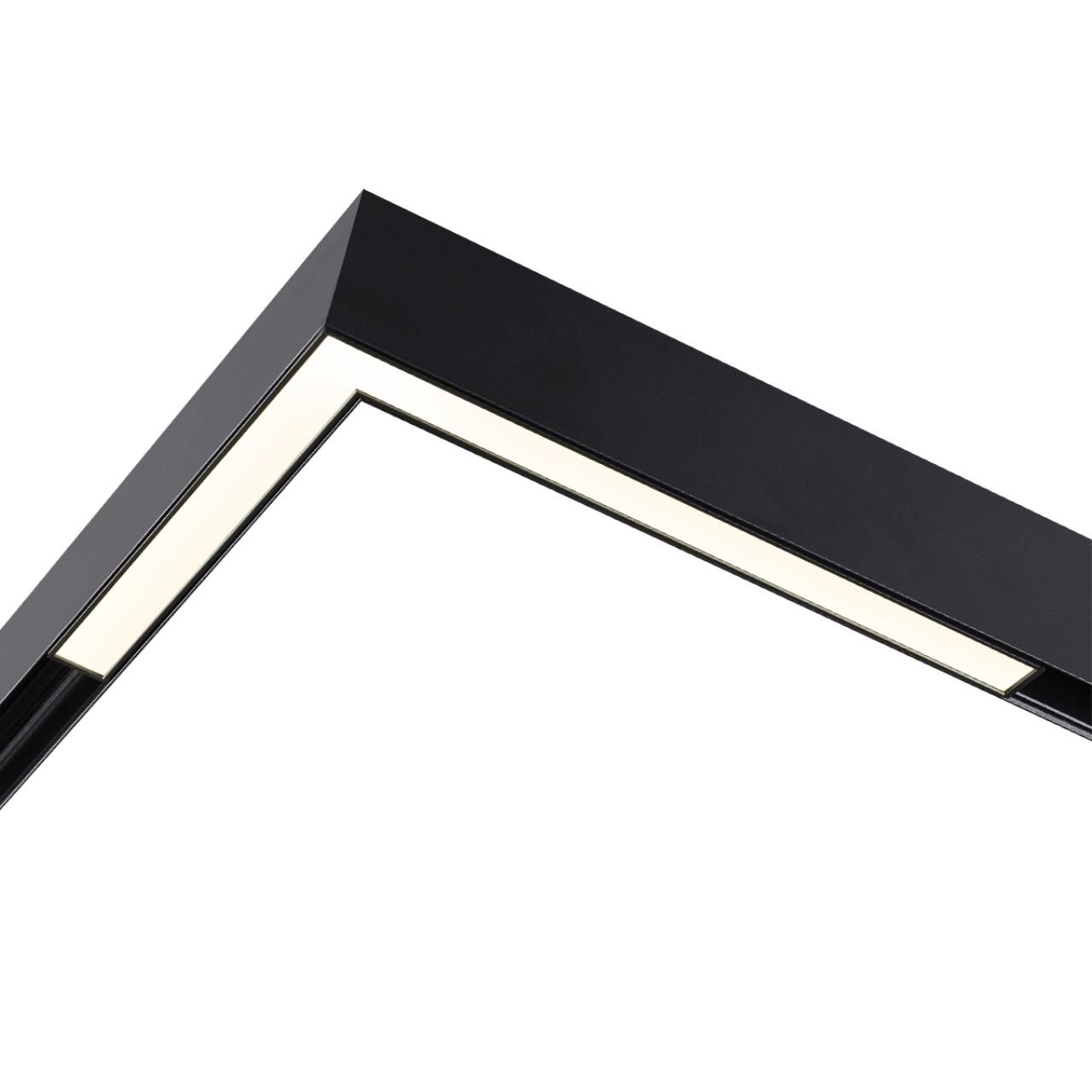 359502 SHINO NT24 137 черный Трековый низковольт. св-к диммир. со сменой цв.температуры, пульт ДУ/Tuya Smart Life IP20 LED 24W 48V 3000-6500K FLUM — изображение 4